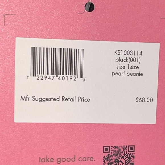 ♠️KATE SPADE NEW YORK Pearl Benie main image 5